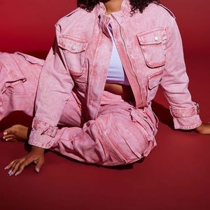 Billie Cropped Cargo Jacket